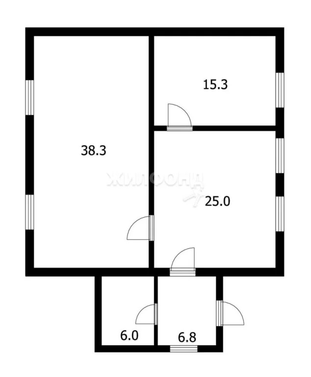 Продажа дома, Чистополье, Коченевский район, Бирюзовая - Фото 12