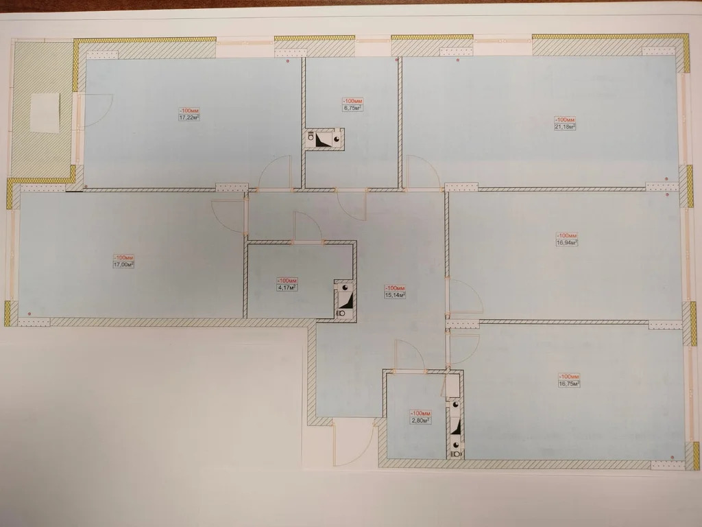 Продам 4-комн. квартиру 119,30 м2 - Фото 2