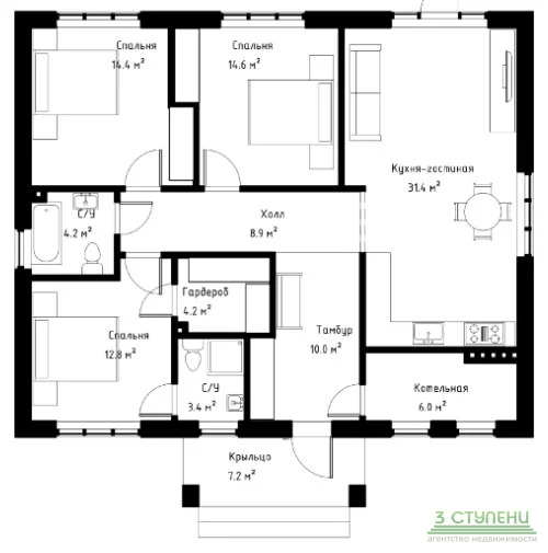Продажа дома, Огуднево, Щелковский район - Фото 4