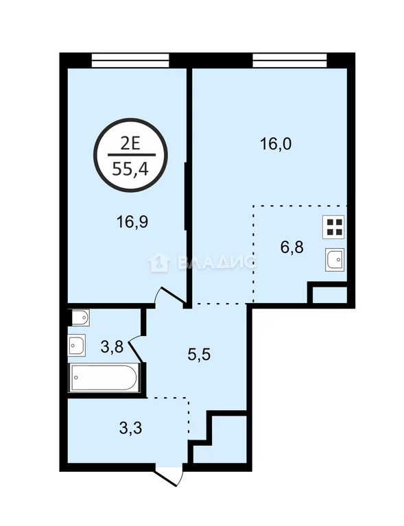 Москва, Причальный проезд, д.10а, 2-комнатная квартира на продажу - Фото 5