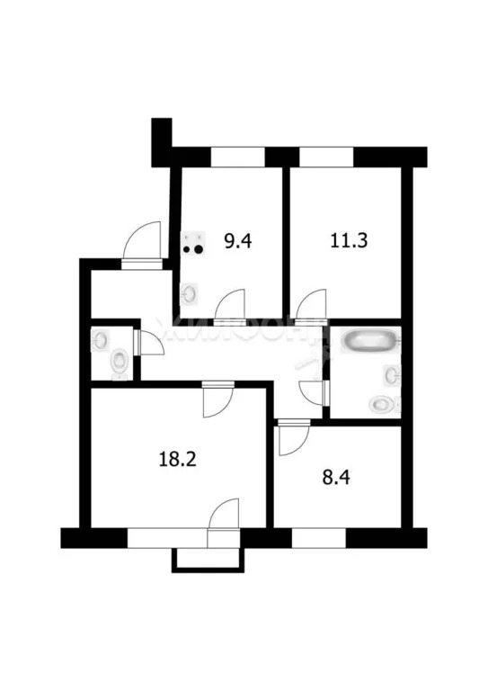 Продажа квартиры, Новосибирск, ул. Большая - Фото 11