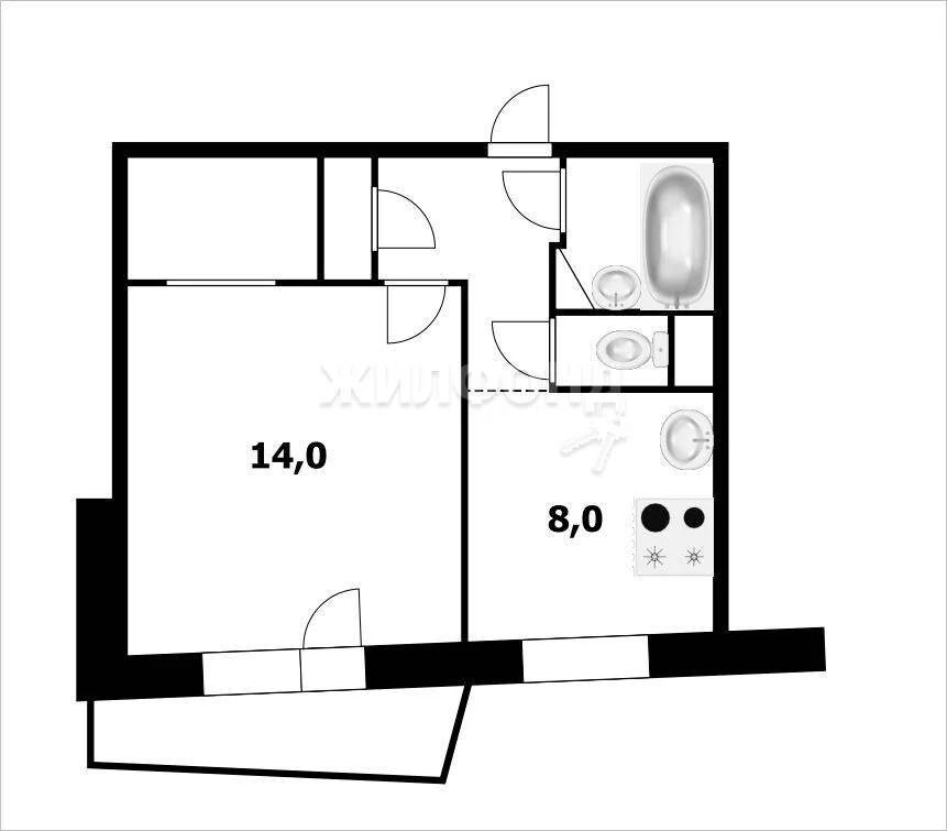 Продажа квартиры, Новосибирск, ул. Кочубея - Фото 12