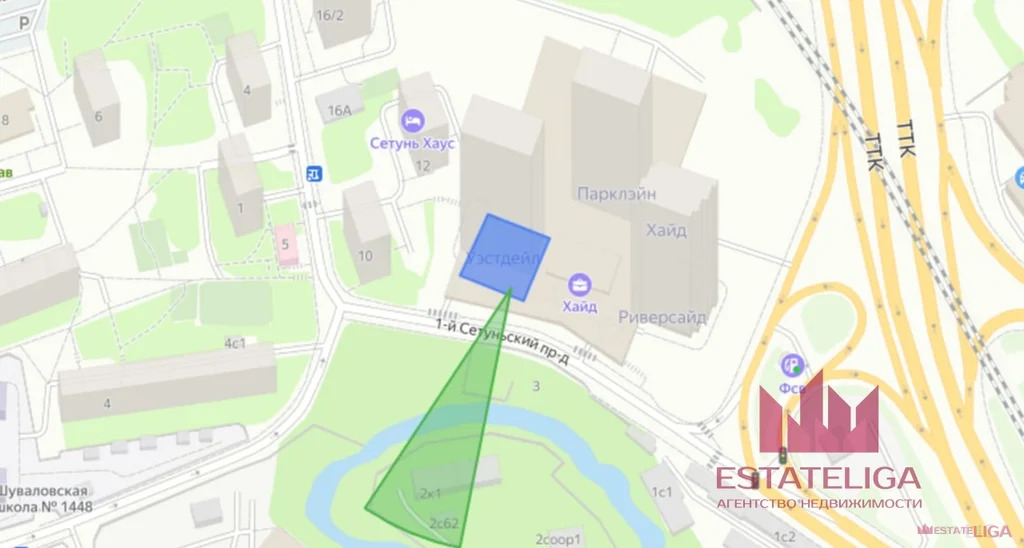 Продажа квартиры, 1-й Сетуньский проезд - Фото 17