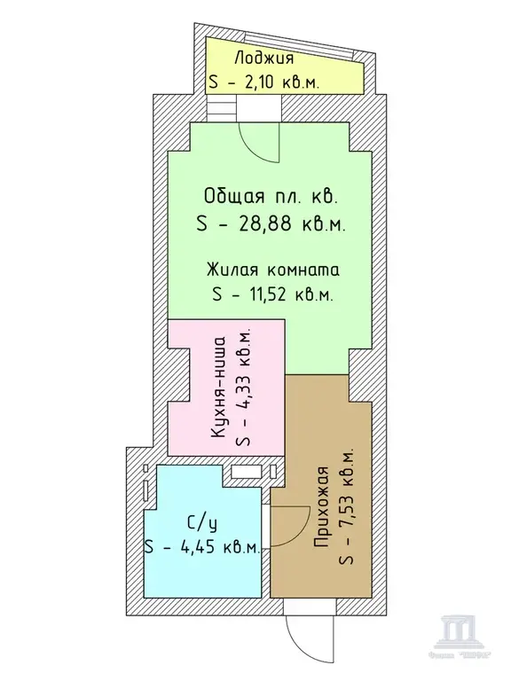 Продаю квартиру студию с ремонтом в центре Ростова-на-Дону ЖК Рубин - Фото 6