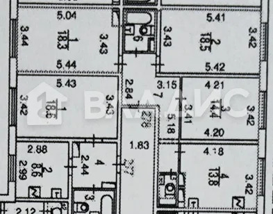 Москва, улица Маршала Ерёменко, д.5к4, комната на продажу - Фото 13