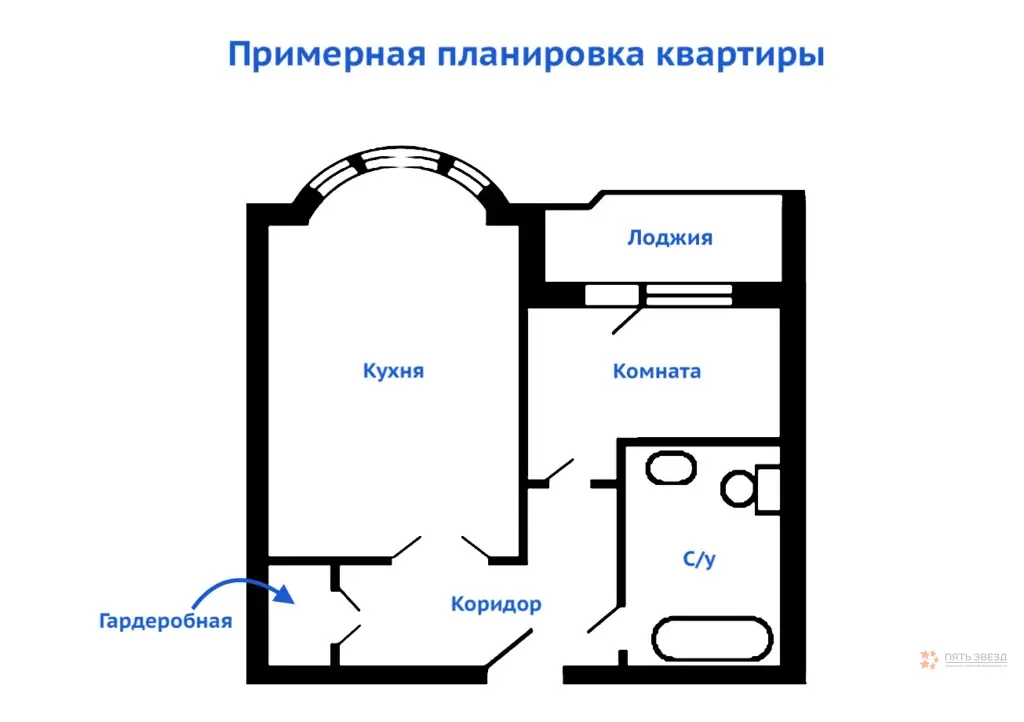 Продается 1-комнатная квартира ул. Уездная, д. 2 - Фото 25