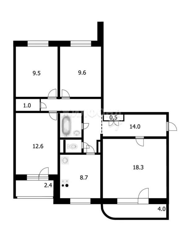 Продажа квартиры, Новосибирск, ул. Троллейная - Фото 11