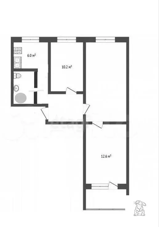 Видовая квартира! - Фото 33