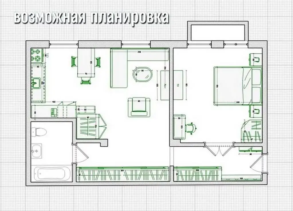 2 комнатная сталинка - Фото 14