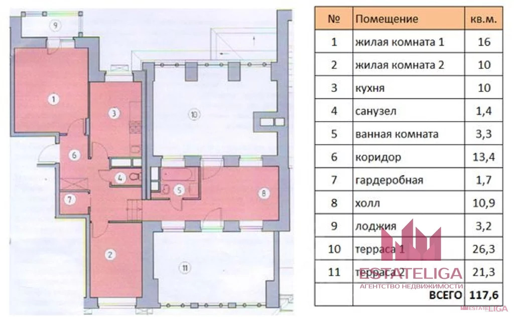 Продажа квартиры, Видное, Ленинский район, улица Галины Вишневской - Фото 30