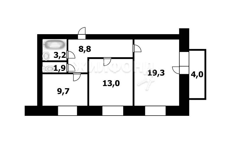 Продажа квартиры, Новосибирск, ул. Выборная - Фото 8