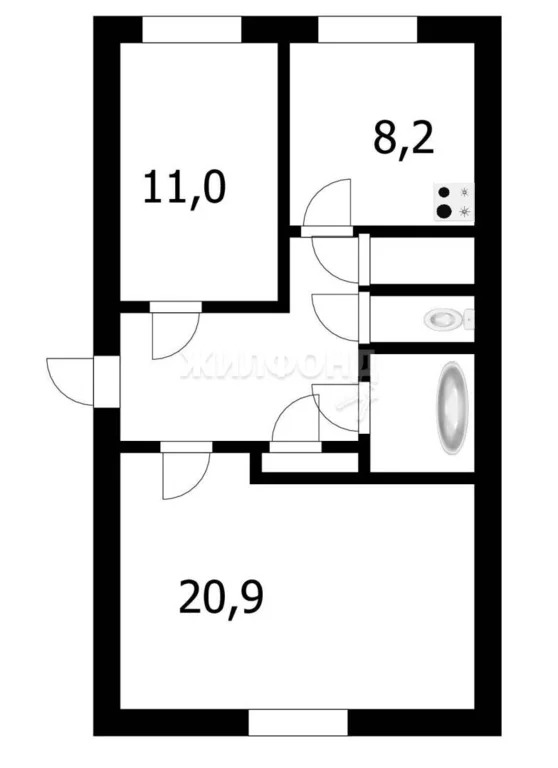 Продажа квартиры, Новосибирск, ул. Забалуева - Фото 15