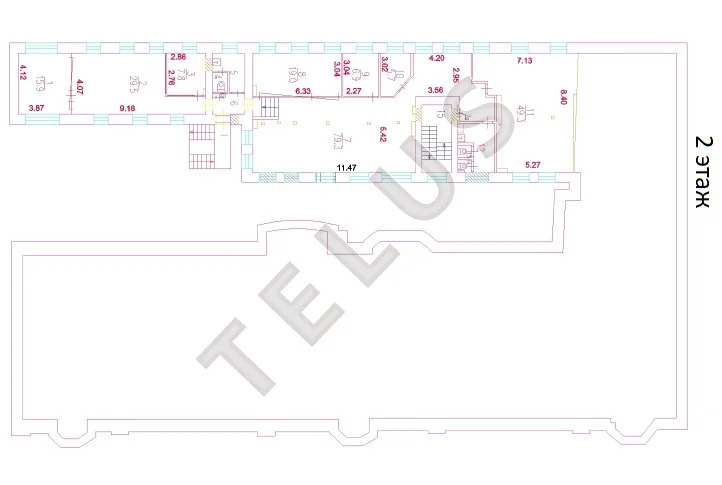 м.Маяковская, ул.1-я Тверская-Ямская, 982 м2, Здание (ном. объекта: ... - Фото 14
