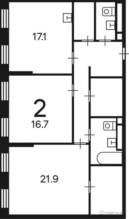 Продажа квартиры, улица Светланова - Фото 6