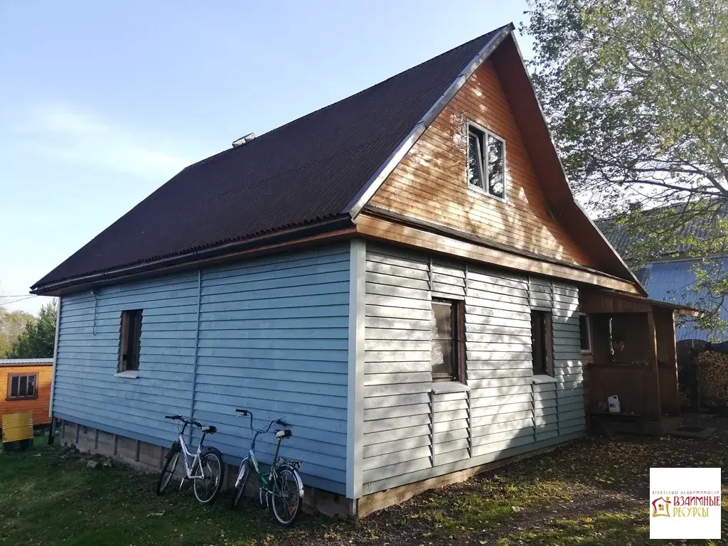 Жилой зимний дом с баней в д. Веретье Новгородского района - Фото 0