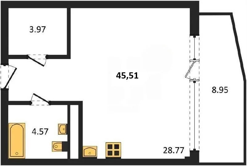 Продажа квартиры в новостройке, Севастополь, ул. Летчиков - Фото 1