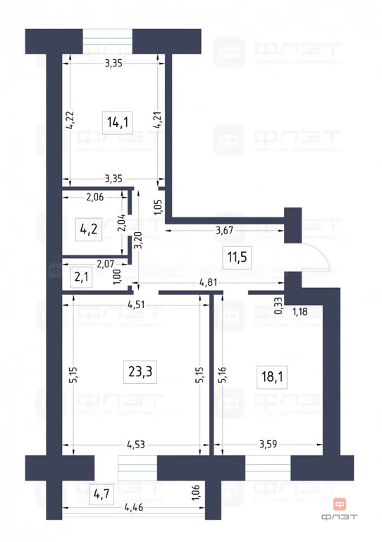 Продажа квартиры, Казань, Победы пр-кт. - Фото 25