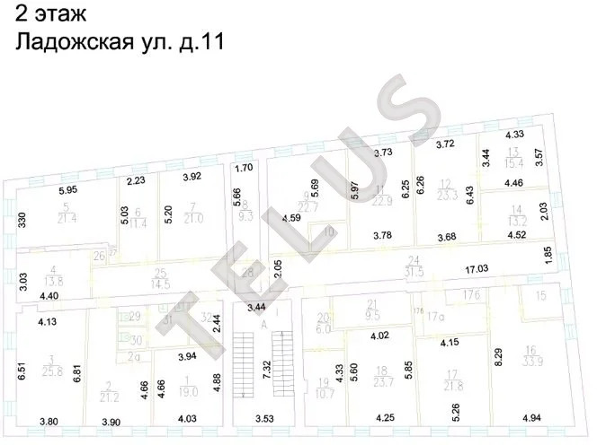 м. Бауманская, ул. Ладожская, 1860 м2, Здание, ГАБ (ном. объекта: ... - Фото 7