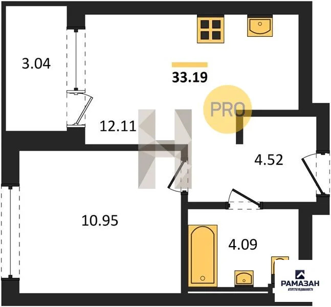 Продажа квартиры в новостройке, Казань, м. Козья слобода, ул. ... - Фото 1