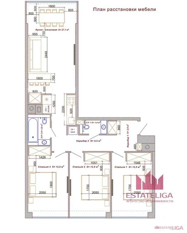 Продажа квартиры, улица Архитектора Щусева - Фото 2