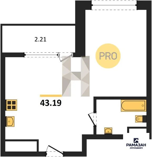 Продажа квартиры в новостройке, Казань, м. Суконная слобода, ул. ... - Фото 1