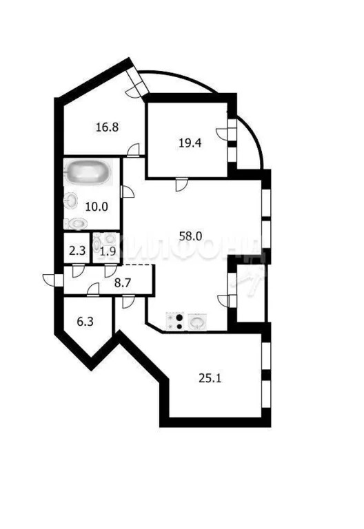 Продажа квартиры, Новосибирск, ул. Урицкого - Фото 15