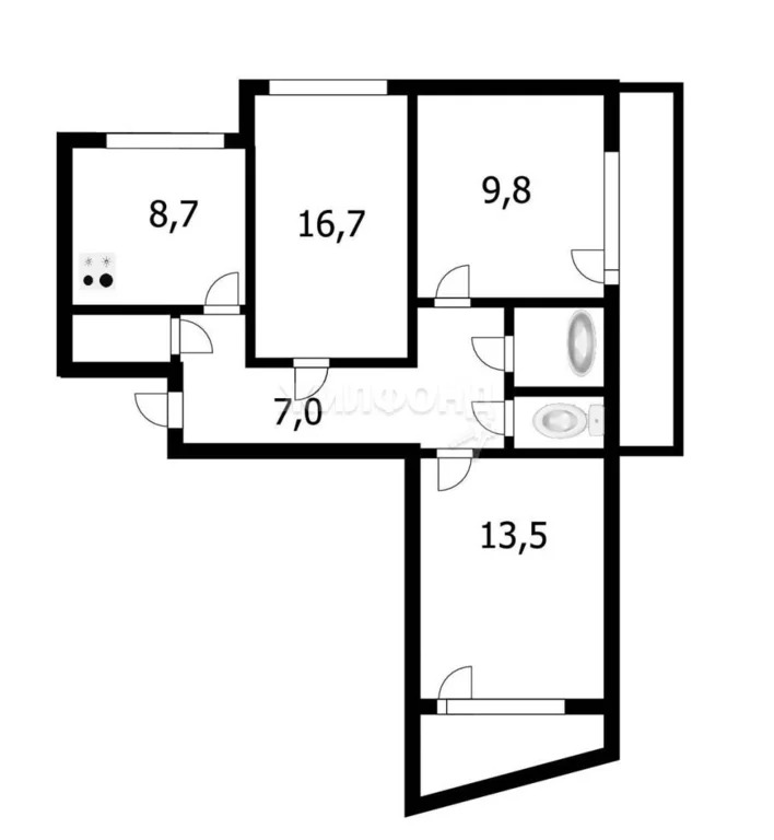 Продажа квартиры, Новосибирск, ул. Рассветная - Фото 9