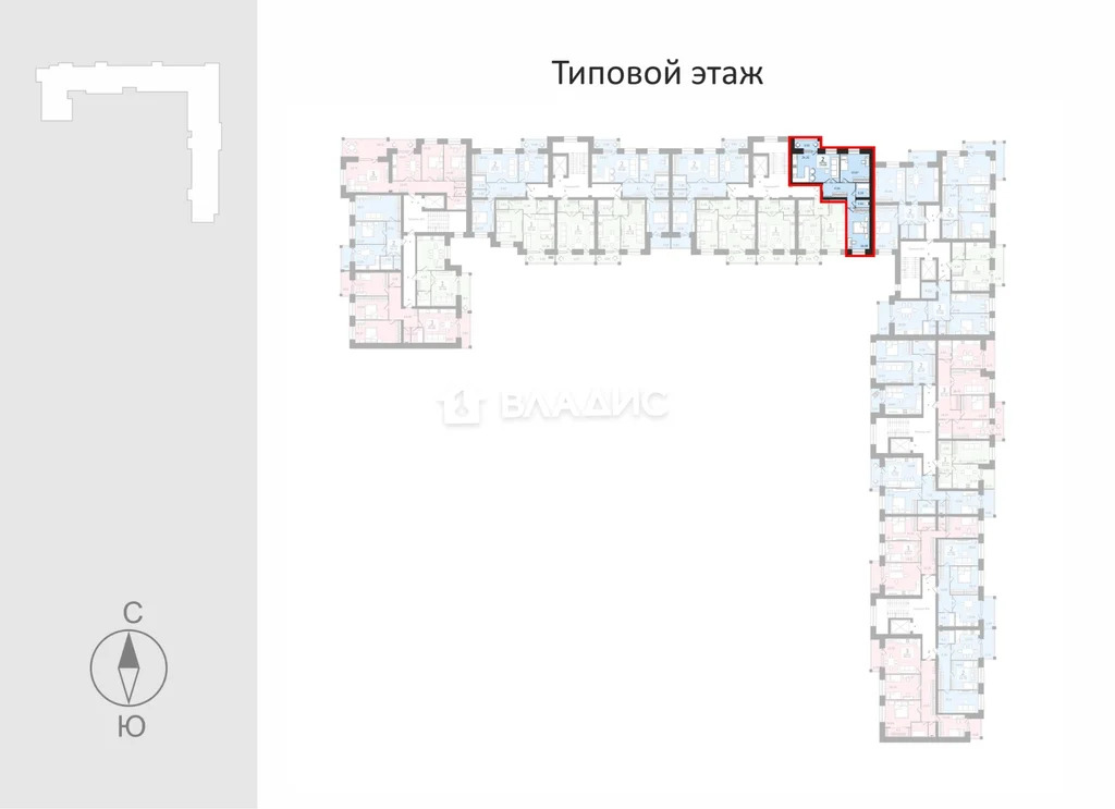 городской округ Владимир, Центральная улица, д.18, 2-комнатная ... - Фото 3