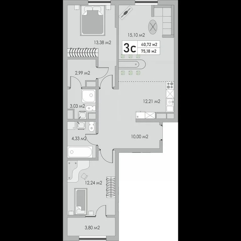 Продажа квартиры, Оренбург, ул. Яицкая - Фото 3