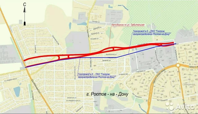 Карта ростова вавилова