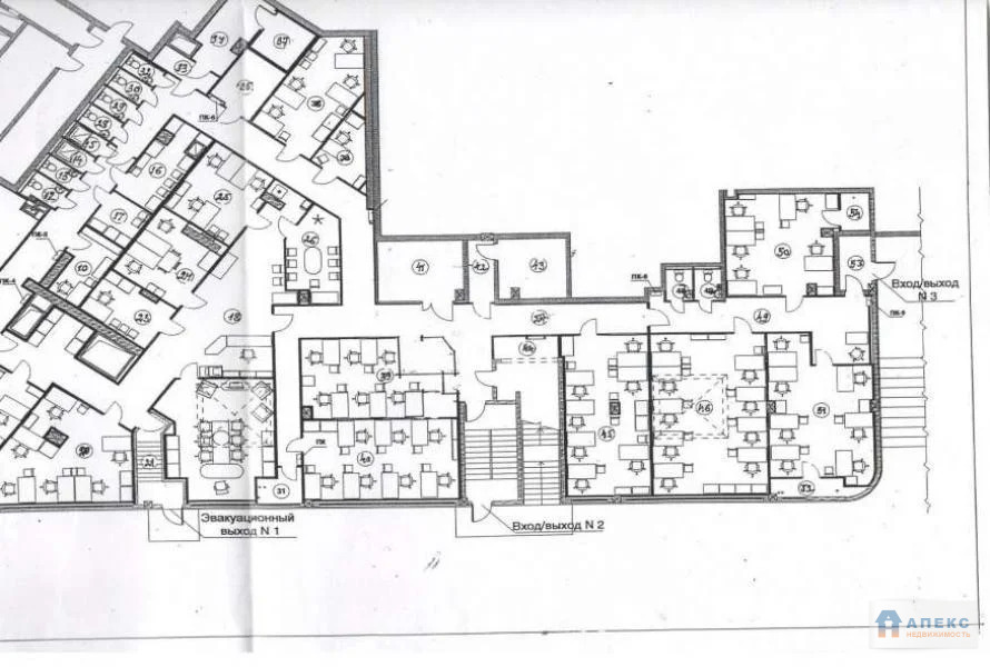 Аренда офиса 155 м2 м. Шаболовская в жилом доме в Донской - Фото 2