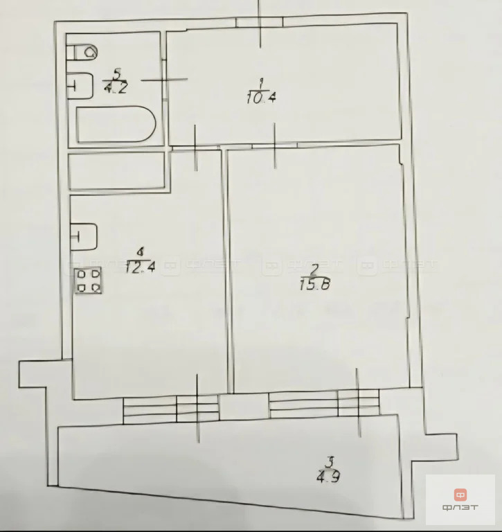 Продажа квартиры, Казань, ул. Комсомольская - Фото 13