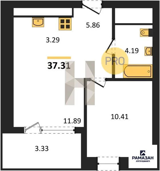 Продажа квартиры в новостройке, Казань, м. Суконная слобода, ул. ... - Фото 1