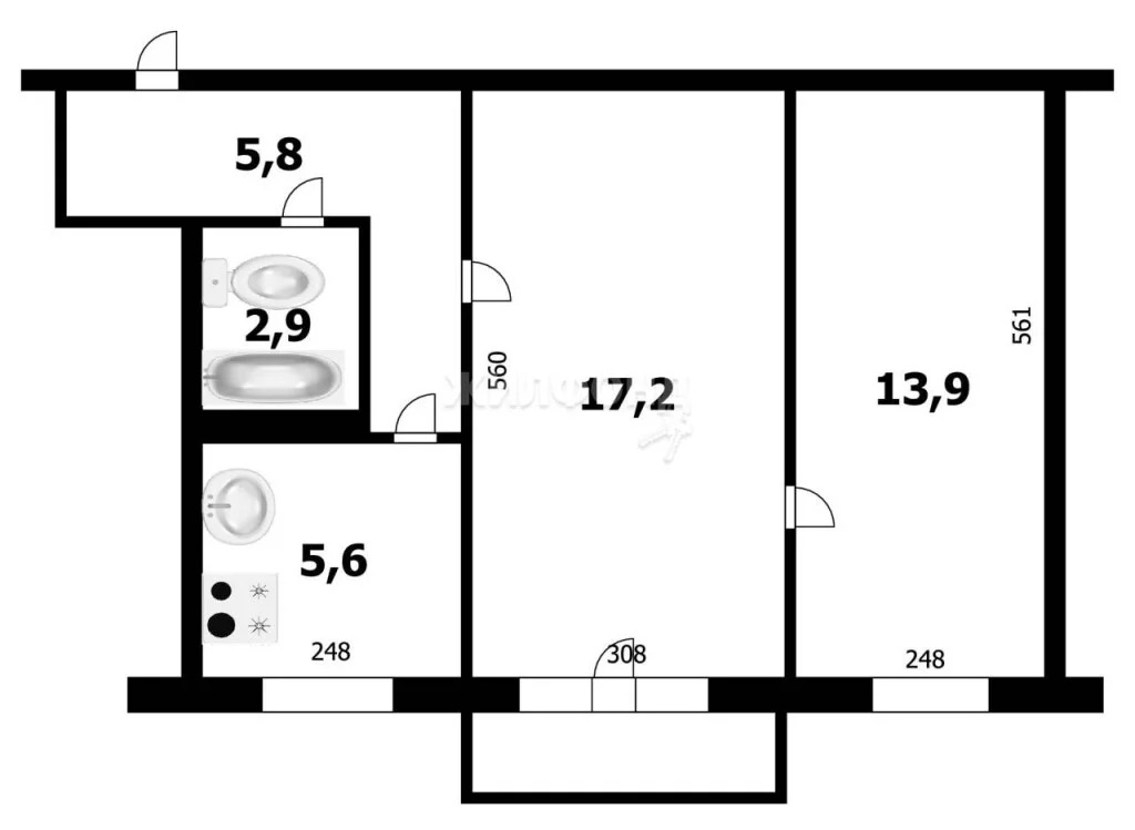 Продажа квартиры, Новосибирск, Красный пр-кт. - Фото 19