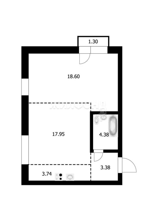 Продажа квартиры, Колывань, Колыванский район, Соловьёва - Фото 22