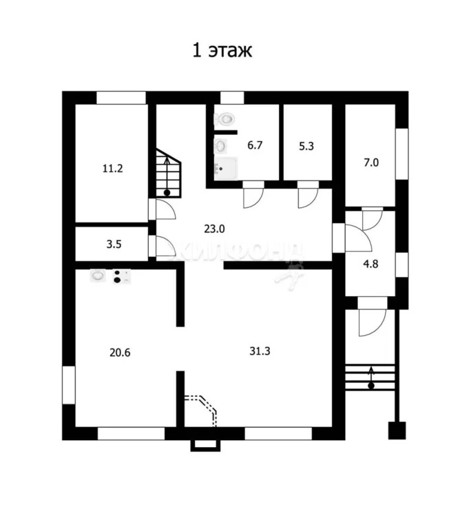 Продажа дома, Новокаменка, Новосибирский район - Фото 22