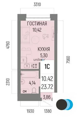 Продажа квартиры в новостройке, Уфа, ул. Энтузиастов - Фото 1