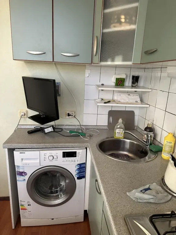 Уютная Однушка в Измайлово 34 кв.м в кирпичном 9-ти этажном доме - Фото 10