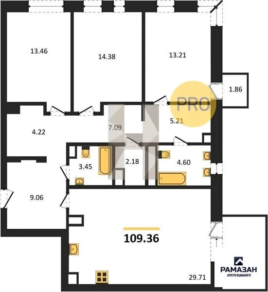 Продажа квартиры в новостройке, Усады, Лаишевский район, Горизонт ул. - Фото 1
