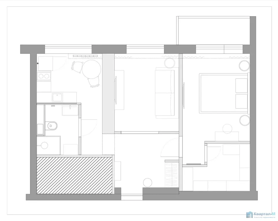 Ищете 2-х комнатную квартиру, а на ремонт уже нет ни си - Фото 33