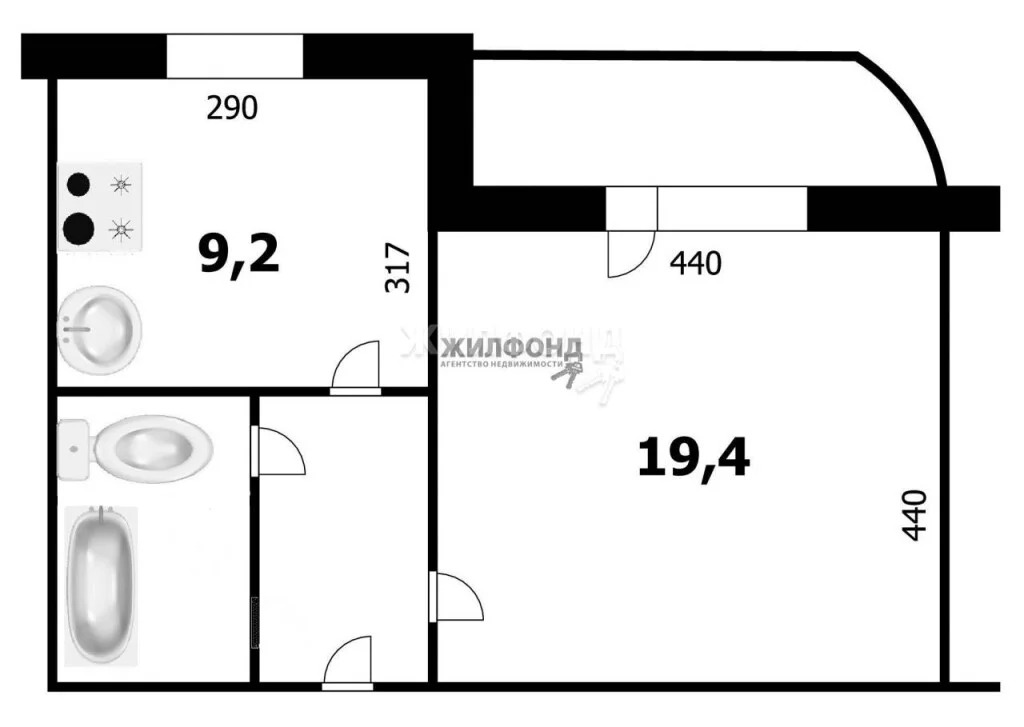 Продажа квартиры, Новосибирск, Владимира Высоцкого - Фото 24