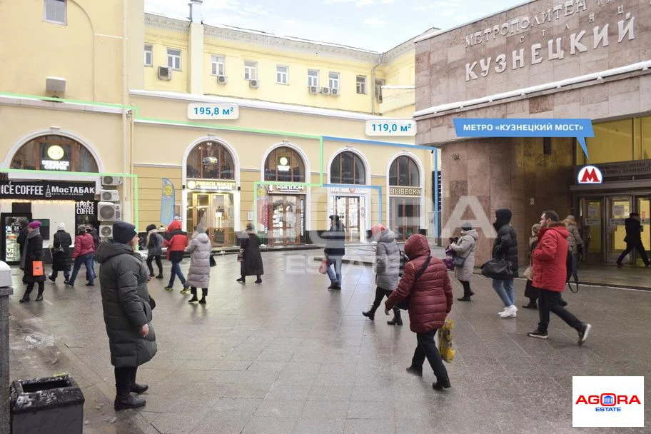 Аренда торгового помещения, м. Кузнецкий мост, ул. Рождественка - Фото 0