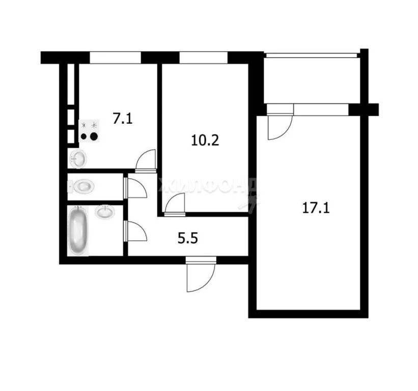 Продажа квартиры, Новосибирск, ул. Танкистов - Фото 7