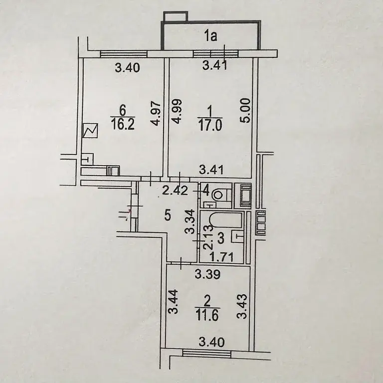 2х к.кв. в ЖК Ватутинки Парк с мебелью и ремонтом. - Фото 23