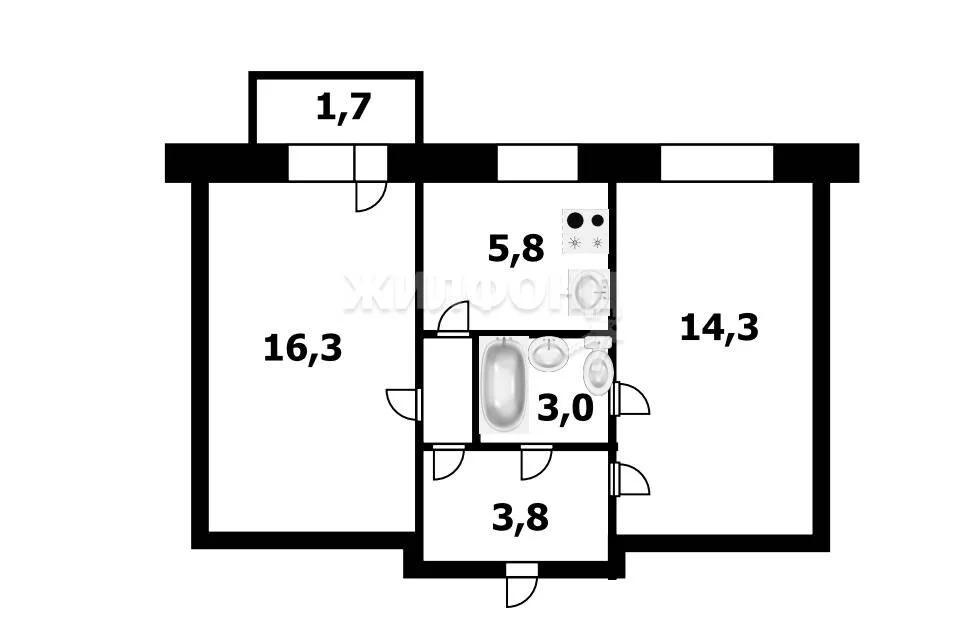 Продажа квартиры, Новосибирск, Солидарности - Фото 23