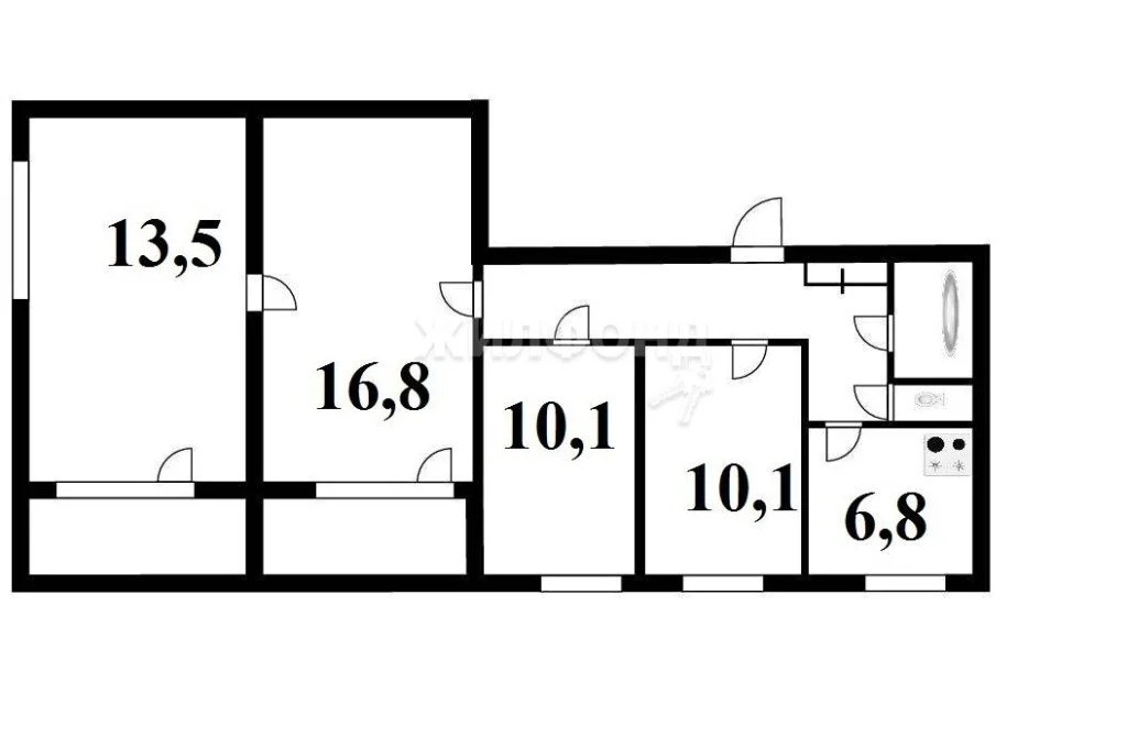 Продажа квартиры, Новосибирск, ул. Учительская - Фото 0