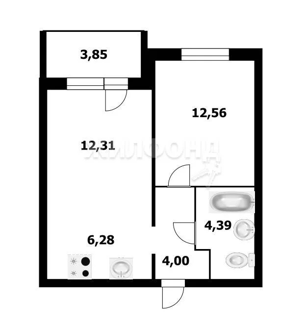 Продажа квартиры, Элитный, Новосибирский район, Фламинго - Фото 0