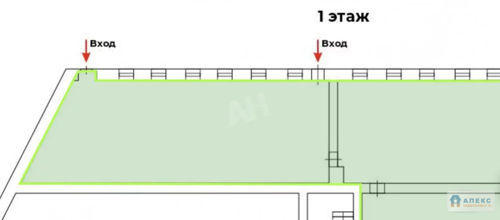 Продажа помещения (ПСН) пл. 525 м2 под банк, медцентр, офис, салон ... - Фото 0