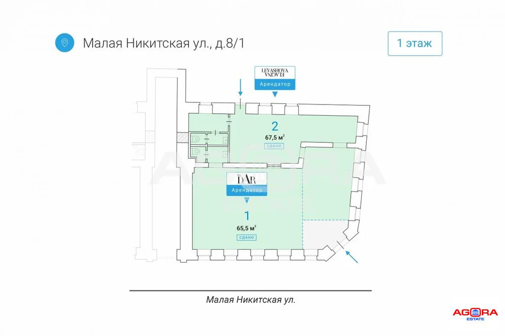 Продажа торгового помещения, м. Арбатская, ул. Никитская М. - Фото 3