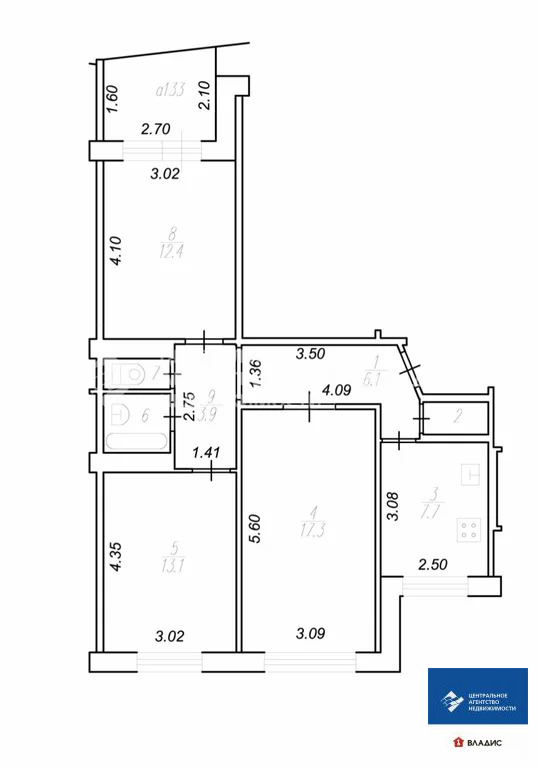 Продажа квартиры, Рязань, Касимовское ш. - Фото 12
